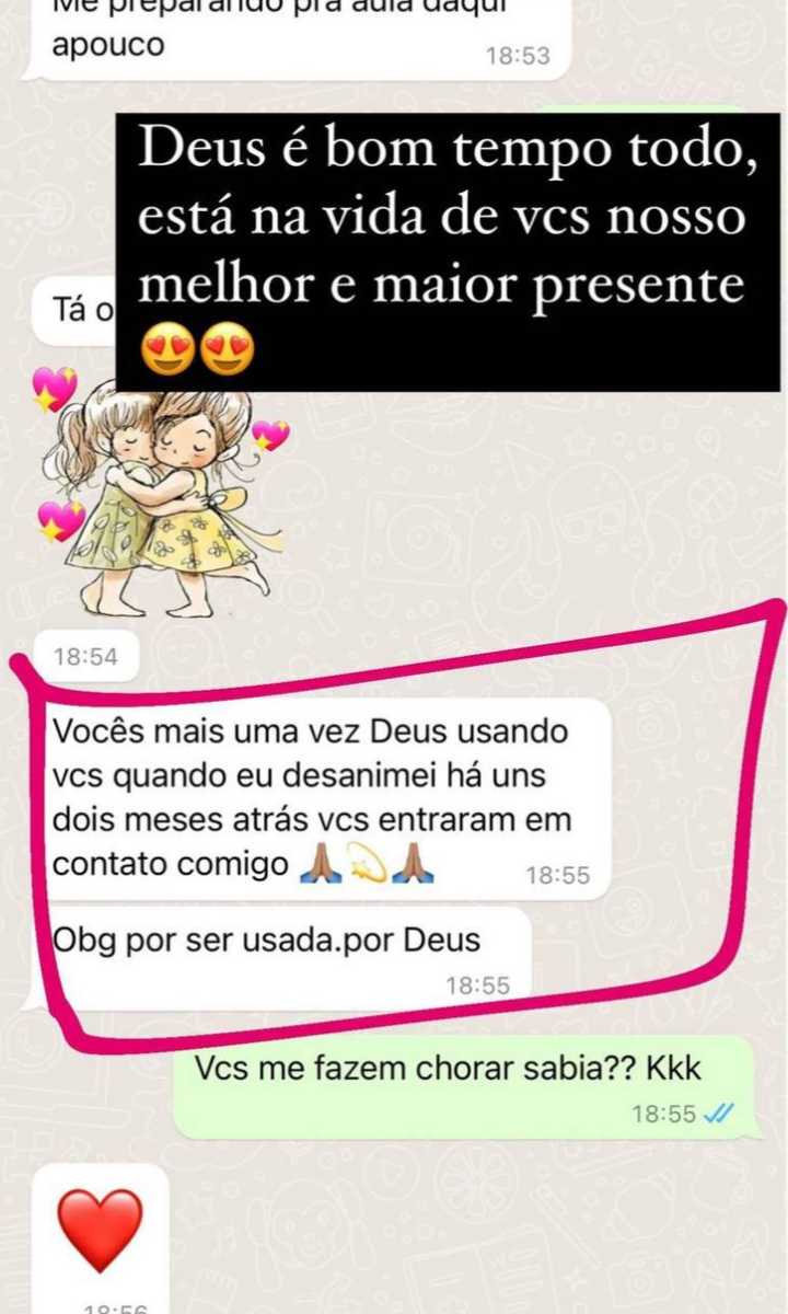 Depoimento de aluna 8
